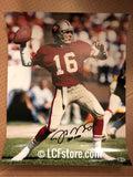 San Francisco 49ers Legend Joe Montana autograph 16x20 photo