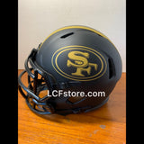 SF 49ers Brandon Aiyuk signed Eclipse Alternate Speed Mini Helmet