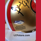 San Francisco 49ers Legend Gene Washington Autograph Mini Helmet