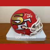 San Francisco 49ers George Kittle Signed Mini Helmet