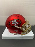 San Francisco 49ers Blaze Mini Helmet