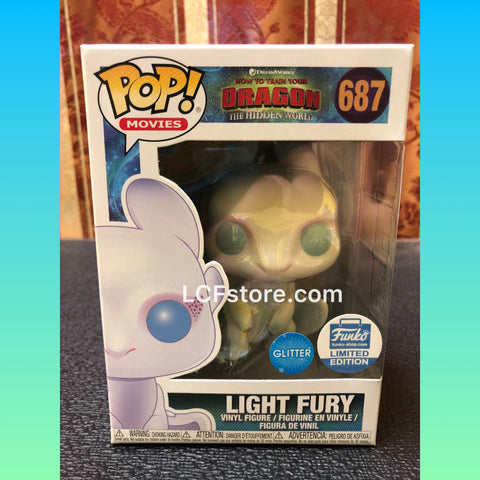 How to Train a Dragon Light Fury Funko POP Exclusive