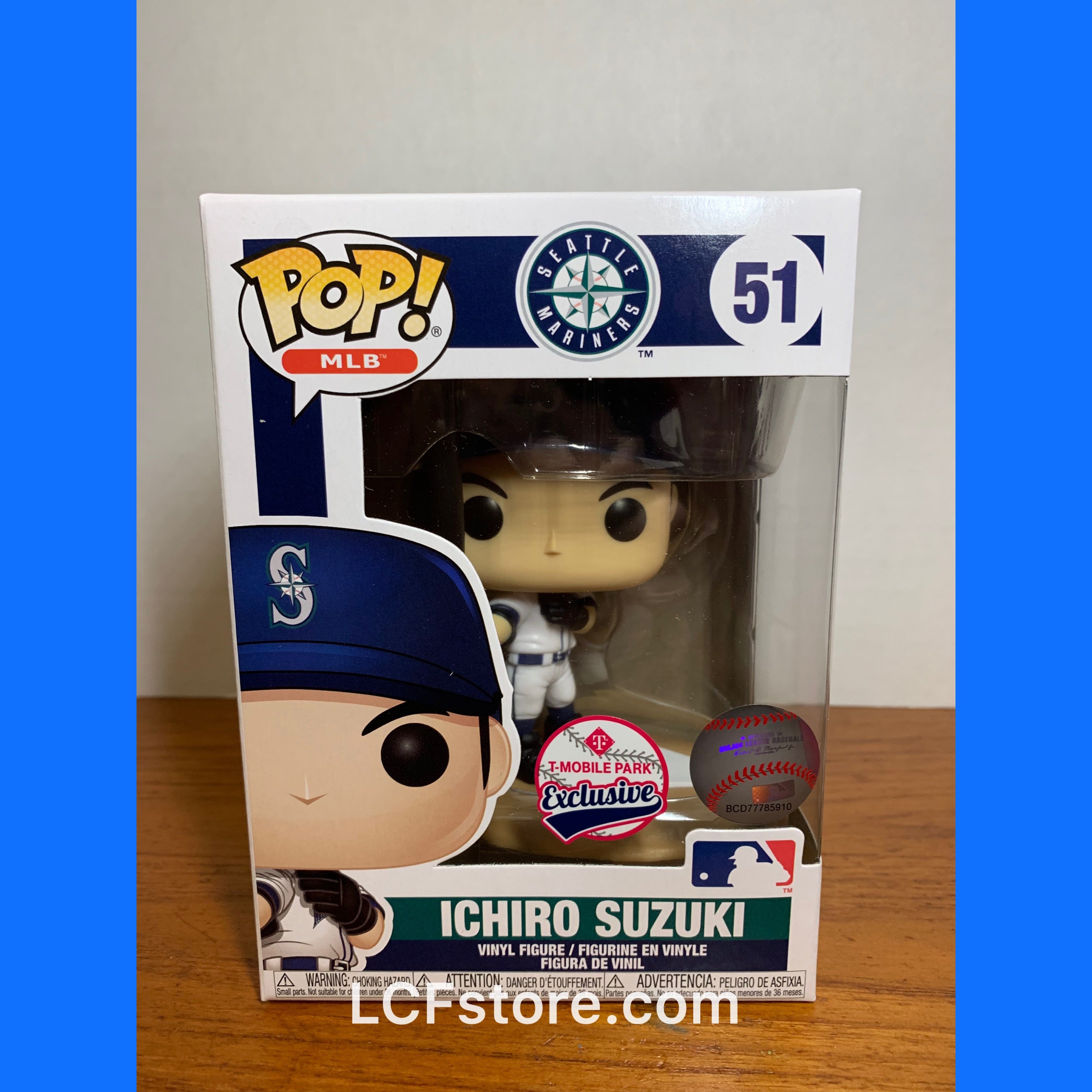 イチローさん、Funko POP人形、シアトル球場限定仕様＋トレーディングカード image_b28676e5-f76e-4d93-b236-