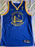 Golden State Warriors Star Kevin Looney signed authentic Nike Icon Edition 2022