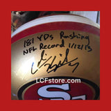 San Francisco 49ers Colin Kaepernick Signed Full Size Helmet