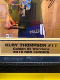 Golden State Warriors Klay Thompson autograph photo