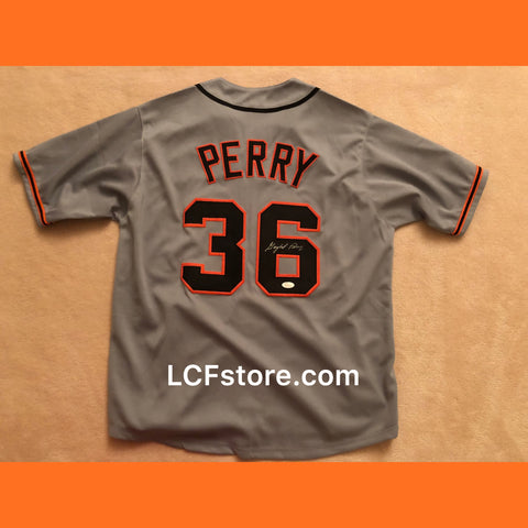 San Francisco Giants Legend Gaylord Perry Autograph Jersey
