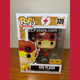 DC Kid Flash Hot Topic Exclusive Glow In The Dark Chase Funko Pop #320