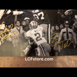 San Francisco 49ers legend late Dwight Clark,Everton Walls, and Michael Downs Autograph 16x20 photo