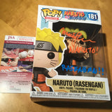 Naruto Rasengan POP! signed by Voice actor Maile Flanagan
