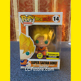 Dragon Ball Z Super Saiyan Goku GITD Entertainment Earth Exclusive POP!