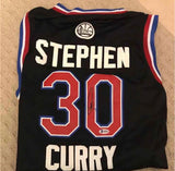 Golden State Warriors Stephen Curry autograph 2015 All-Star Jersey