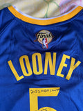 Golden State Warriors Star Kevin Looney signed authentic Nike Icon Edition 2022