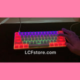 Custom Top Glow RGB Miami Keyboard