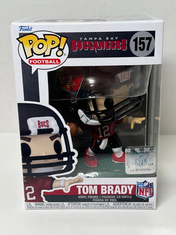 NFL Bucs Tom Brady (Home Uniform) Tampa Bay Buccaneers Funko Pop #157