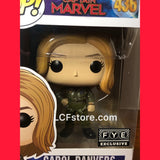 Captain Marvel Carol Danvers Fye Exclusive Funko POP