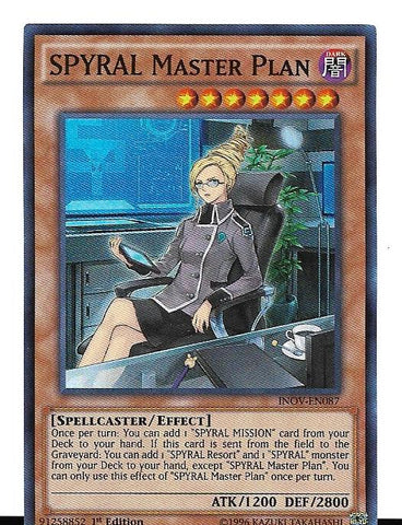 SPYRAL Master Plan - INOV-EN087 - Super Rare Unlimited